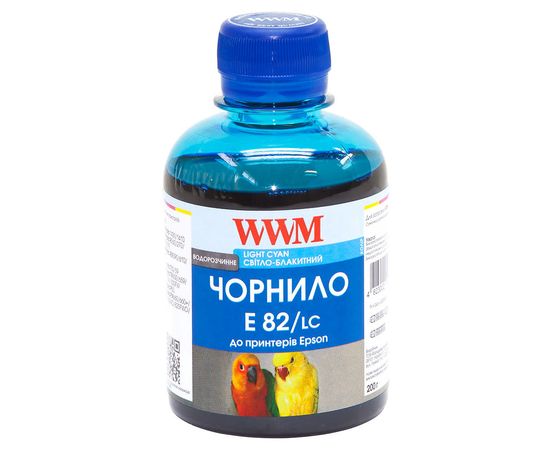 Купить Чернила WWM для Epson Stylus Photo T50/P50/PX660 200г Light Cyan Водорастворимые (E82/LC) по лучшей цене