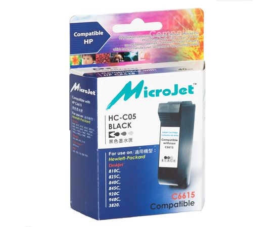 Купить Картридж Microjet для HP №15 Black (HC-C05) по лучшей цене