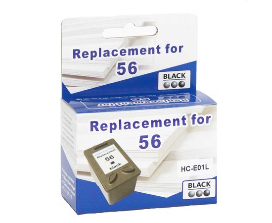 Купить Картридж MicroJet для HP DJ 5550/PSC 2110/2210 аналог HP №56 ( C6656AE) Black (HC-E01L) по лучшей цене