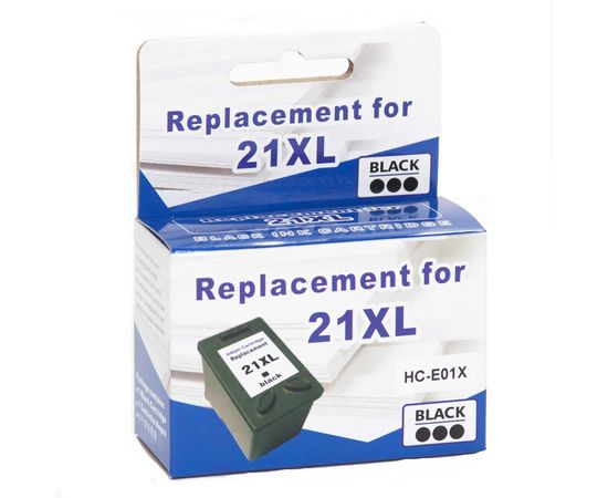 Купить Картридж MicroJet для HP DJ 3920/F4200/F5200 аналог HP №21XL (C9351CE) Black (HC-E01X) повышенной емкости по лучшей цене
