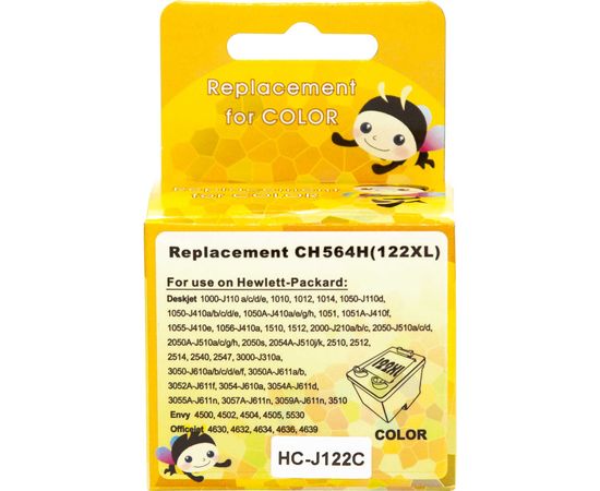 Купить Картридж Microjet для HP №122 XL Color (HC-J122C) по лучшей цене