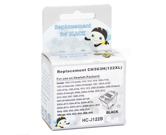 Купить Картридж Microjet для HP №122 XL Black (HC-J122B) по лучшей цене