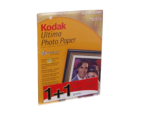 Купить Фотобумага Kodak Ultima глянцевая 270г/м кв, A4, 15л (3903796) по лучшей цене