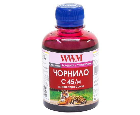 Купить Чернила WWM для Canon CL-441/CL-446/CLI-451M 200г Magenta Водорастворимые (C45/M) по лучшей цене
