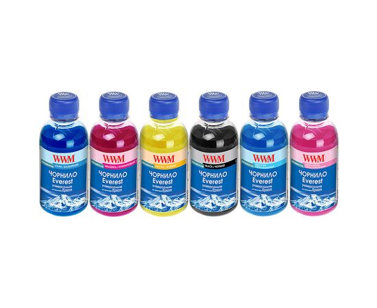 Купить Комплект чернил WWM EVEREST для Epson Пигментные 6х100г BP/CP/MP/YP/LCP/LMP (EP02SET-6) по лучшей цене