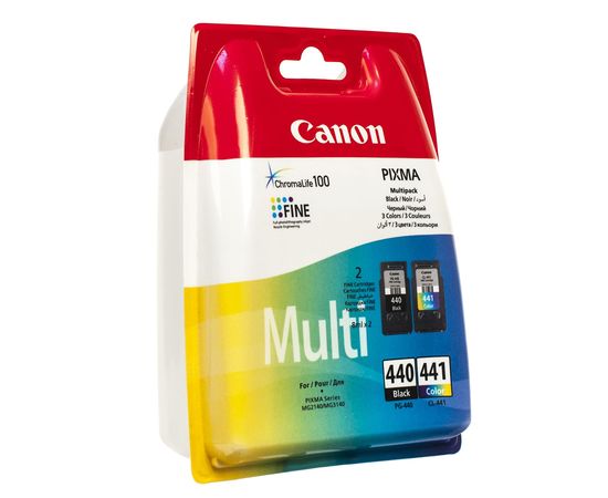 Купить Картридж Canon для Pixma MG2140/MG3140, PG-440/CL-441 Black/Color (5219B005) Multipack по лучшей цене