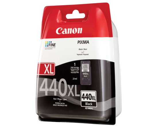 Купить Картридж Canon для Pixma MG2140/MG3140 PG-440Bk XL Black (5216B001) повышенной емкости по лучшей цене