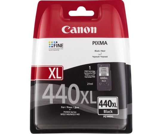 Купить Картридж Canon для Pixma MG2140/MG3140 PG-440Bk XL Black (5216B001) повышенной емкости по лучшей цене