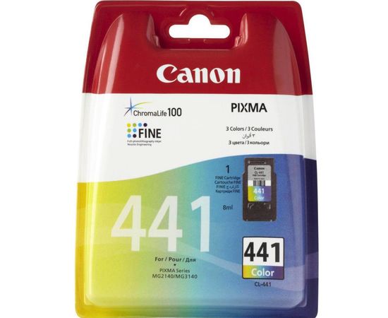 Купить Картридж Canon для Pixma MG2140/MG3140 CL-441C Color (5221B001) по лучшей цене
