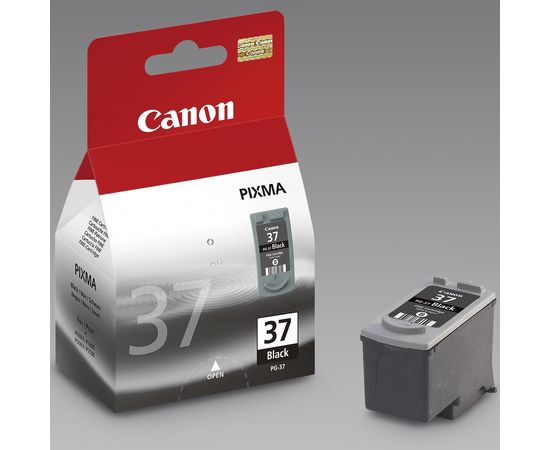 Купить Картридж Canon для Pixma iP1800/iP1900/iP2600 PG-37Bk Black (2145B005) по лучшей цене