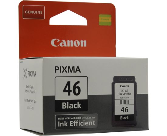 Купить Картридж Canon для Pixma E404/E464 PG-46 Black (9059B001) по лучшей цене