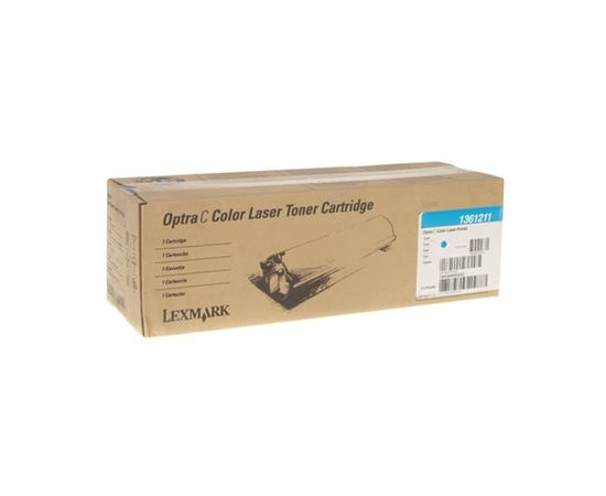 Купить Картридж тонерный Lexmark для Optra C 4000 копий Cyan (1361211) по лучшей цене