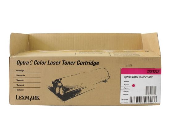Купить Картридж тонерный Lexmark для Optra C 4000 копий Magenta (1361212) по лучшей цене