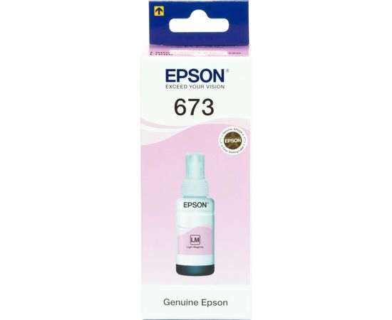 Купить Контейнер с чернилами Epson для L800 Light Magenta (C13T67364A) по лучшей цене
