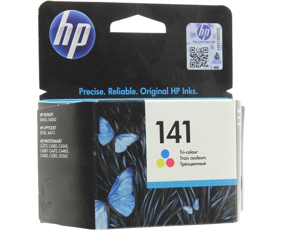 Купить Картридж HP для Officejet J5783/J6483 HP 141 Color (CB337HE) по лучшей цене