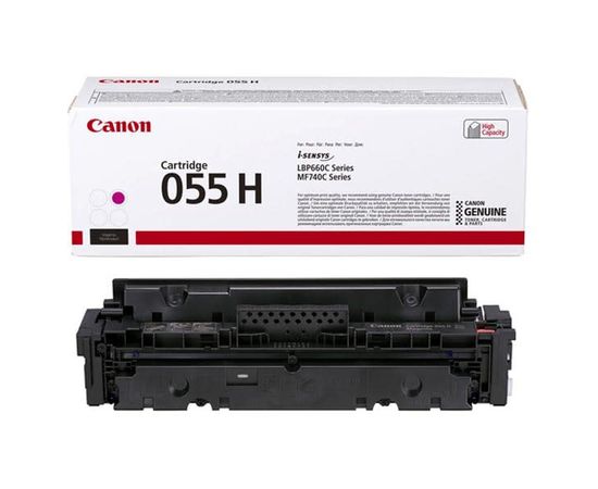 Купить Картридж тонерный Canon 055H для MF-742Cdw 5900 копий Magenta (3018C002) по лучшей цене