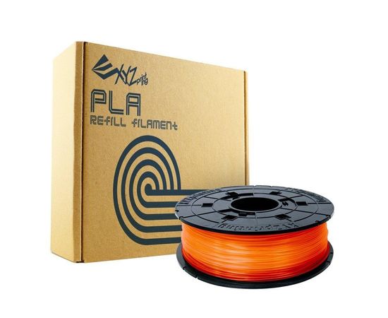 Купить Пластик для 3D-принтера XYZprinting PLA 1.75мм/0.6кг transparent orange (RFPLBXEU07E) по лучшей цене