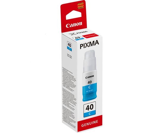 Купить Контейнер с чернилами Canon для GM2040/G5040/G6040, GI-40C Cyan (3400C001) по лучшей цене