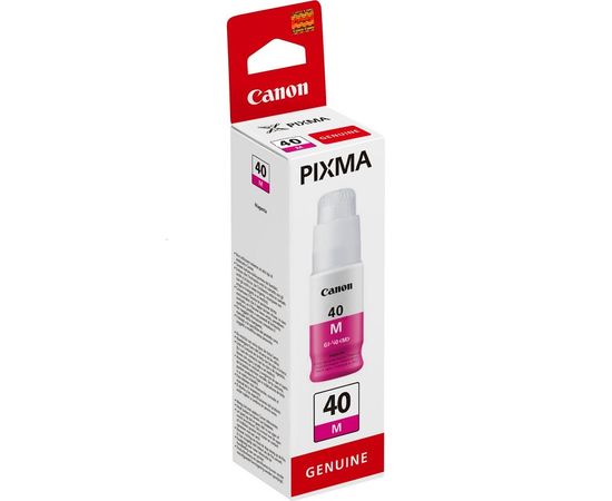 Купить Контейнер с чернилами Canon для GM2040/G5040/G6040, GI-40M Magenta (3401C001) по лучшей цене