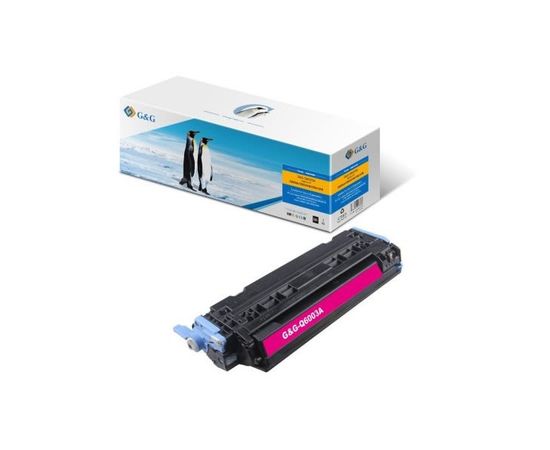 Купить Картридж тонерный G&G для HP CLJ 1600/2600/2605 аналог Q6003A Magenta (G&G-Q6003A) по лучшей цене