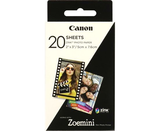 Купить Фотобумага Canon ZINK™ 2"x3" ZP-2030 20л (3214C002) по лучшей цене