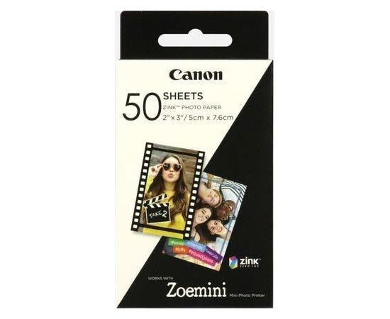 Купить Фотобумага Canon ZINK™ 2"x3" ZP-2030 50 л. (3215C002) по лучшей цене