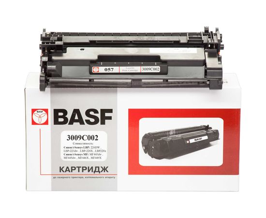 Купить Картридж тонерный BASF для Canon LBP-220/MF440 аналог 057, 3009C002 Black (BASF-KT-CRG057-WOC) без чипа по лучшей цене