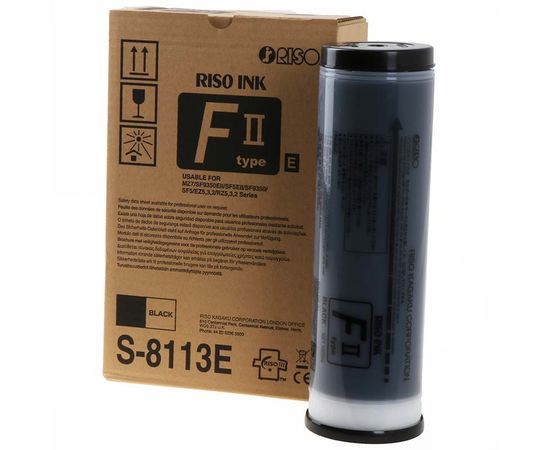Купить Краска для ризографа Riso для RZ/EZ -200/230/300/370/570/590, SF II E Black (S-8113E) по лучшей цене
