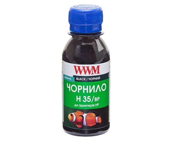 Купить Чернила WWM для HP №21/129/121 100г Black Пигментные (H35/BP-2) для СНПЧ по лучшей цене