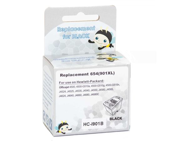 Купить Картридж Microjet для HP №901XL Black (CC654AE) (HC-I901B) по лучшей цене