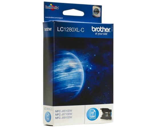 Купить Картридж Brother для MFC-J6510DW/J6910DW Cyan (LC1280XLC) по лучшей цене