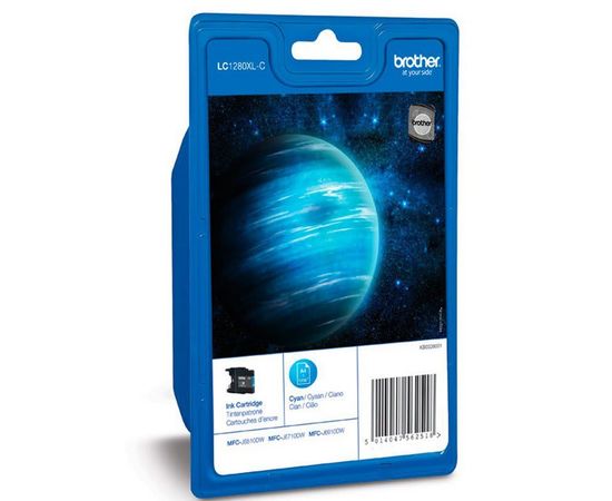 Купить Картридж Brother для MFC-J6510DW/J6910DW Cyan (LC1280XLC) по лучшей цене