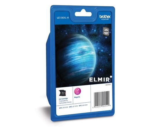 Купить Картридж Brother для MFC-J6510DW/J6910DW Magenta (LC1280XLM) по лучшей цене