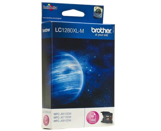Купить Картридж Brother для MFC-J6510DW/J6910DW Magenta (LC1280XLM) по лучшей цене