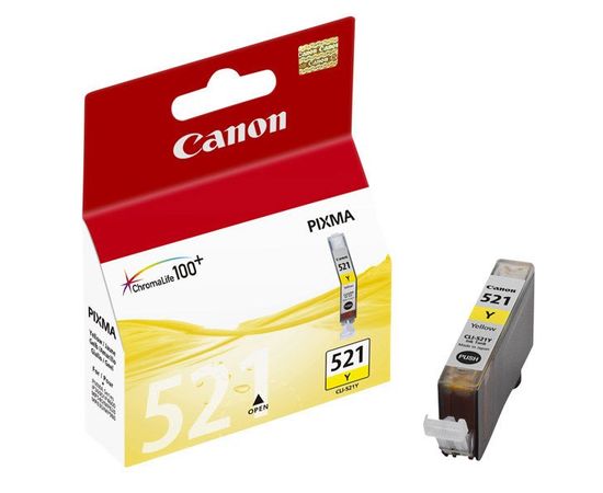 Купить Картридж Canon для Pixma iP4700/MP560/MP640 CLI-521Y Yellow (2936B004) по лучшей цене