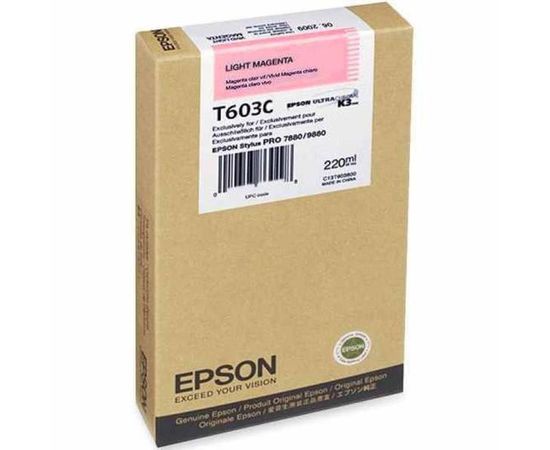 Купить Картридж Epson для Stylus Pro 7800/9800 Light Magenta (C13T603C00) повышенной емкости по лучшей цене