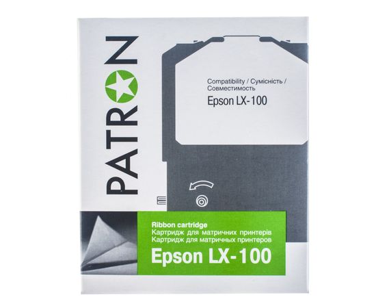 Купить Картридж совместимый Epson LХ-100 черный Patron по лучшей цене