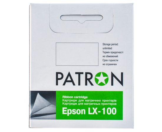 Купить Картридж совместимый Epson LХ-100 черный Patron по лучшей цене