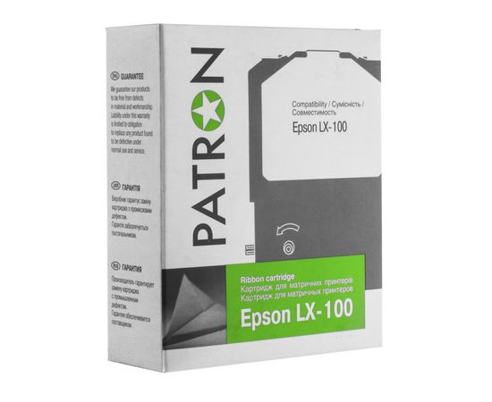 Купить Картридж совместимый Epson LХ-100 черный Patron по лучшей цене