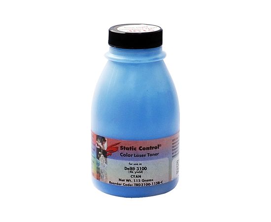 Купить тонер Epson Aculaser C1100 115г (4k) cyan Static Control по лучшей цене