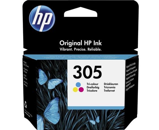 Купить Картридж HP для DJ 2320/2710/2720/4120, HP 305 Color (3YM60AE) по лучшей цене