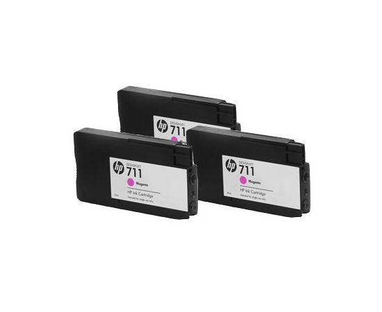 Купить Картридж HP для DesignJet T120/T520 HP 711 Magenta (CZ135A) 3шт по лучшей цене