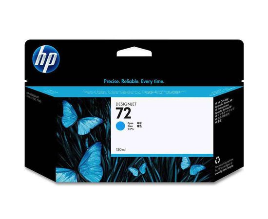 Купить Картридж HP для DesignJet T610/T1100/T1120 HP 72 Cyan (C9371A) по лучшей цене