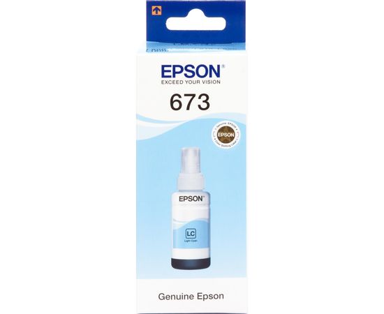 Купить Контейнер с чернилами Epson для L800 Light Cyan (C13T67354A) по лучшей цене
