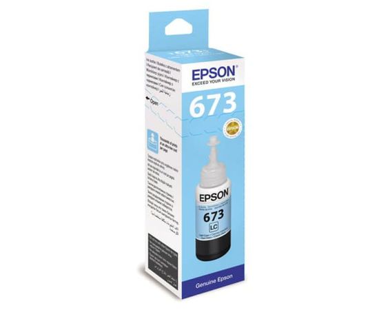 Купить Контейнер с чернилами Epson для L800 Light Cyan (C13T67354A) по лучшей цене