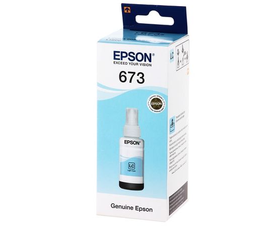 Купить Контейнер с чернилами Epson для L800 Light Cyan (C13T67354A) по лучшей цене