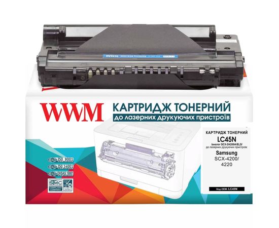 Купить Картридж тонерный WWM для Samsung SCX-4200/4220 аналог SCX-D4200A/ELS Black (LC45N) по лучшей цене