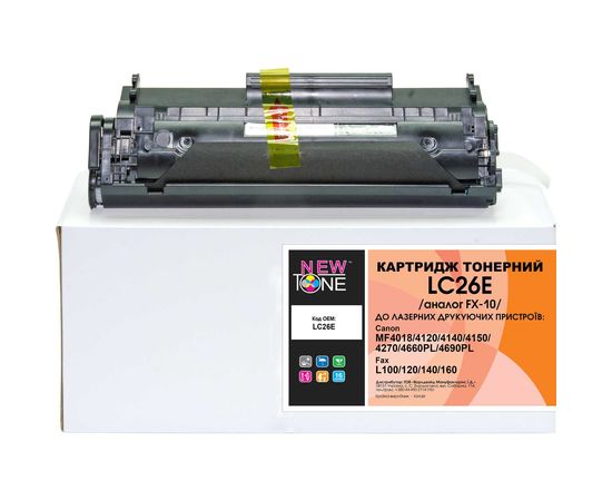Купить Картридж тонерный NewTone для Canon MF4018/4120/LBP2900/3000 аналог Canon 703/FX-10 Black (LC26E) по лучшей цене