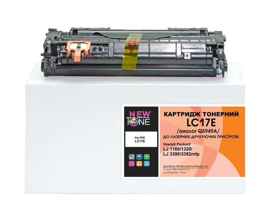 Купить Картридж тонерный NewTone для HP LJ 1160/1320 аналог Q5949A Black (LC17E) по лучшей цене