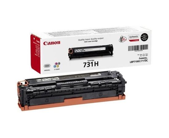 Купить Картридж тонерный Canon 731H для LBP-7100Cn/LBP7110Cw 2400 копий Black (6273B002) по лучшей цене